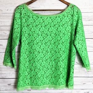 ANTHROPOLOGIE LACE TOP